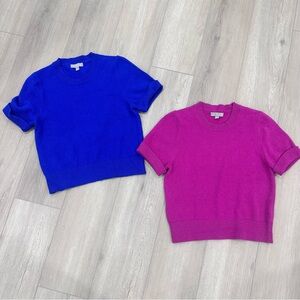 J. Crew Women's Sweaters in Blue and Purple